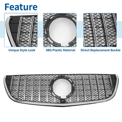 Front Upper Bumper Grille for Mercedes-Benz VITO-Class (2014-2023)