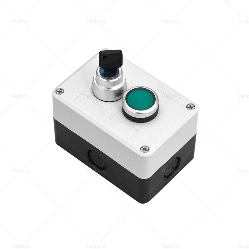 Weatherproof Push Button Switch with Key for Gate Opener