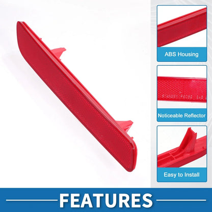 Rear Left Side Bumper Reflector for Honda Accord (2014)