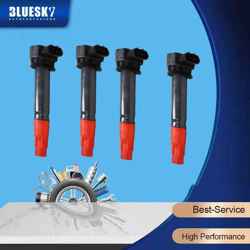 4 x Ignition Coils for Mitsubishi Triton ML MN 2.4L 4G64 (2007-2015)