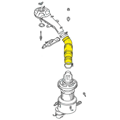 Air Hose for Hilux RN85 RN90 RN105 RN106 RN110 RN130 22R 2.4L (1988-1997)