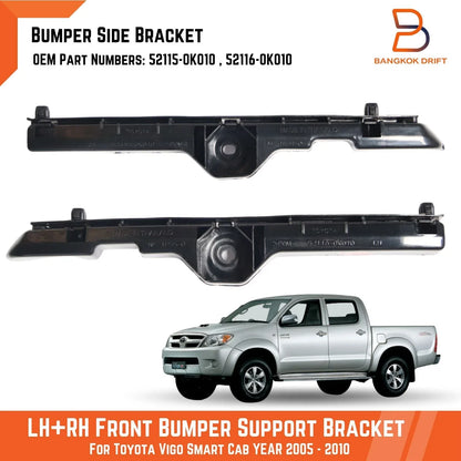 Front Bumper Slide Guard Support Bracket for Toyota Hilux (2005-2011)