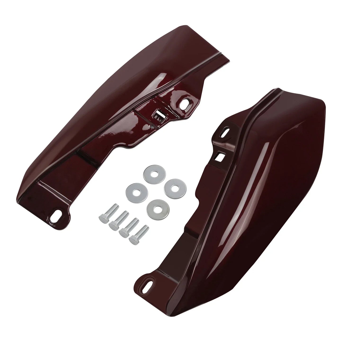 Mid Frame Air Deflectors for Harley Touring (2009-Current) Mysterious Red