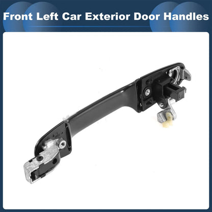 Front Left Exterior Door Handle for Honda Accord (2003-2007) Black