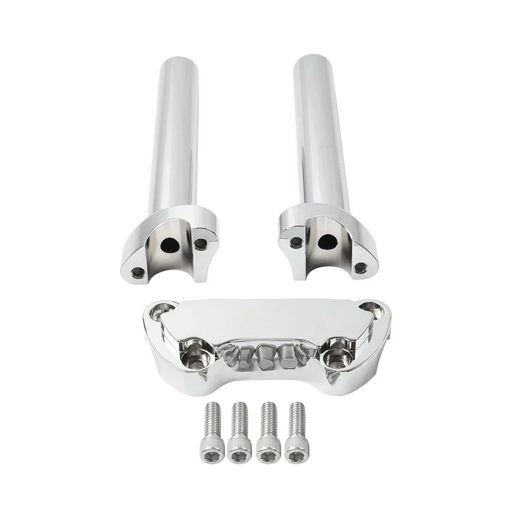 8.5" Handlebar Riser Top Clamp for Harley Fat Boy, Low Rider