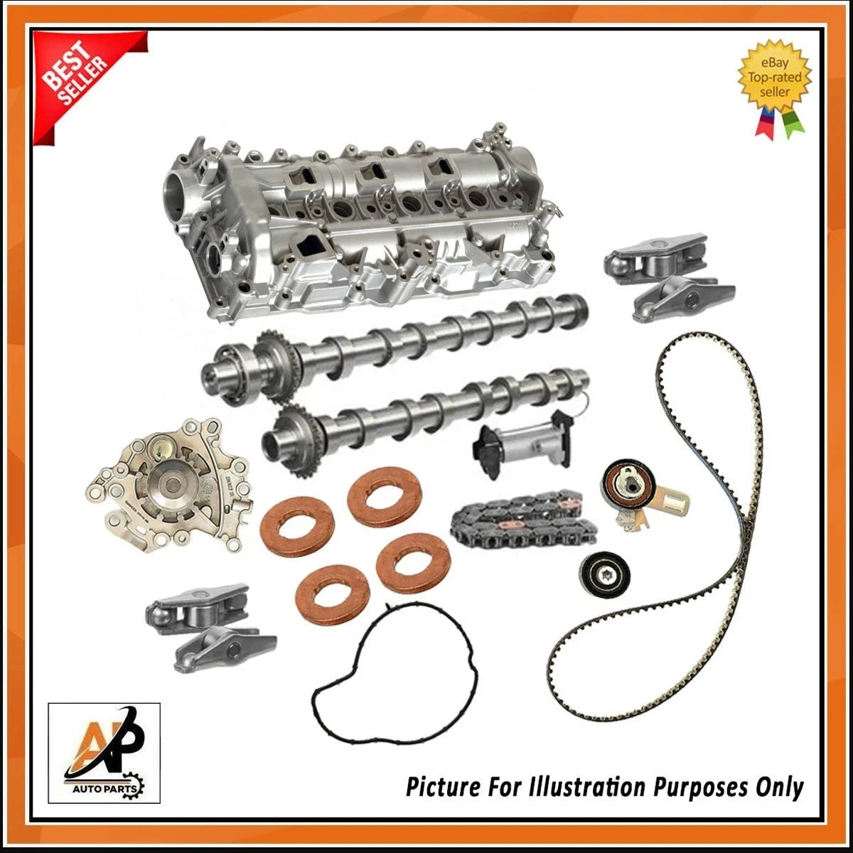 Cam Carrier Rebuild Kit for Peugeot 1.5 DV5R BlueHDi Diesel (2017–2020)