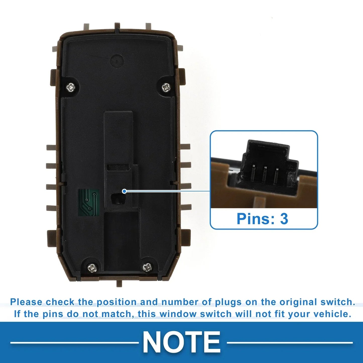 Power Window Switch for Mercedes-Benz S450 (2018-2023)