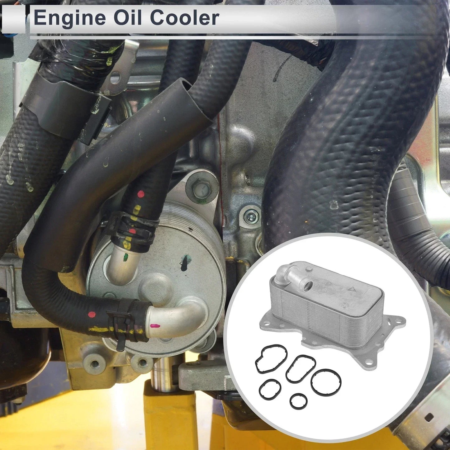 Engine Oil Cooler for Mercedes-Benz Sprinter (2007-2018) - 1 Set
