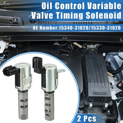 2 x Variable Valve Timing Solenoids for Lexus ES350 3.5L V6 (2007-2018)