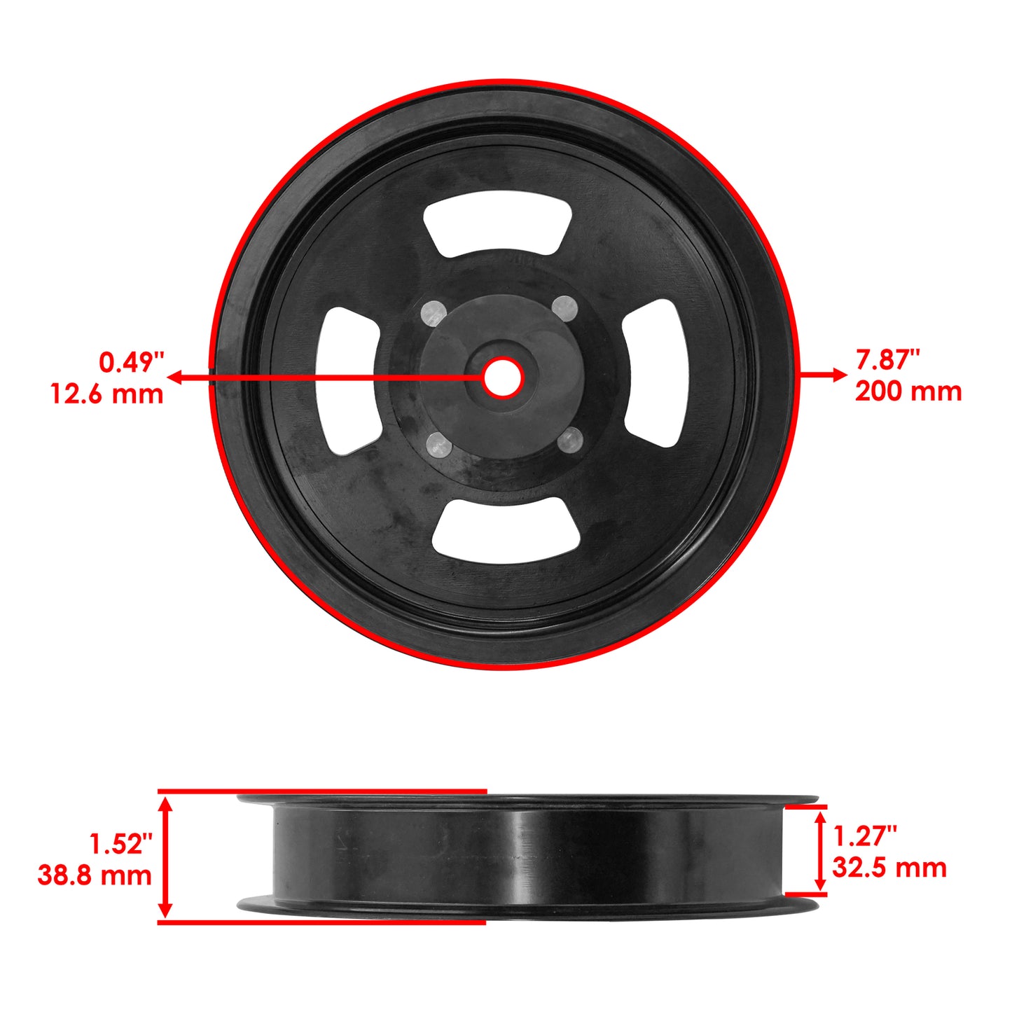 Deck Idler Pulley Replacement for John Deere Z955M Z955R ZTrak (2005–2010)