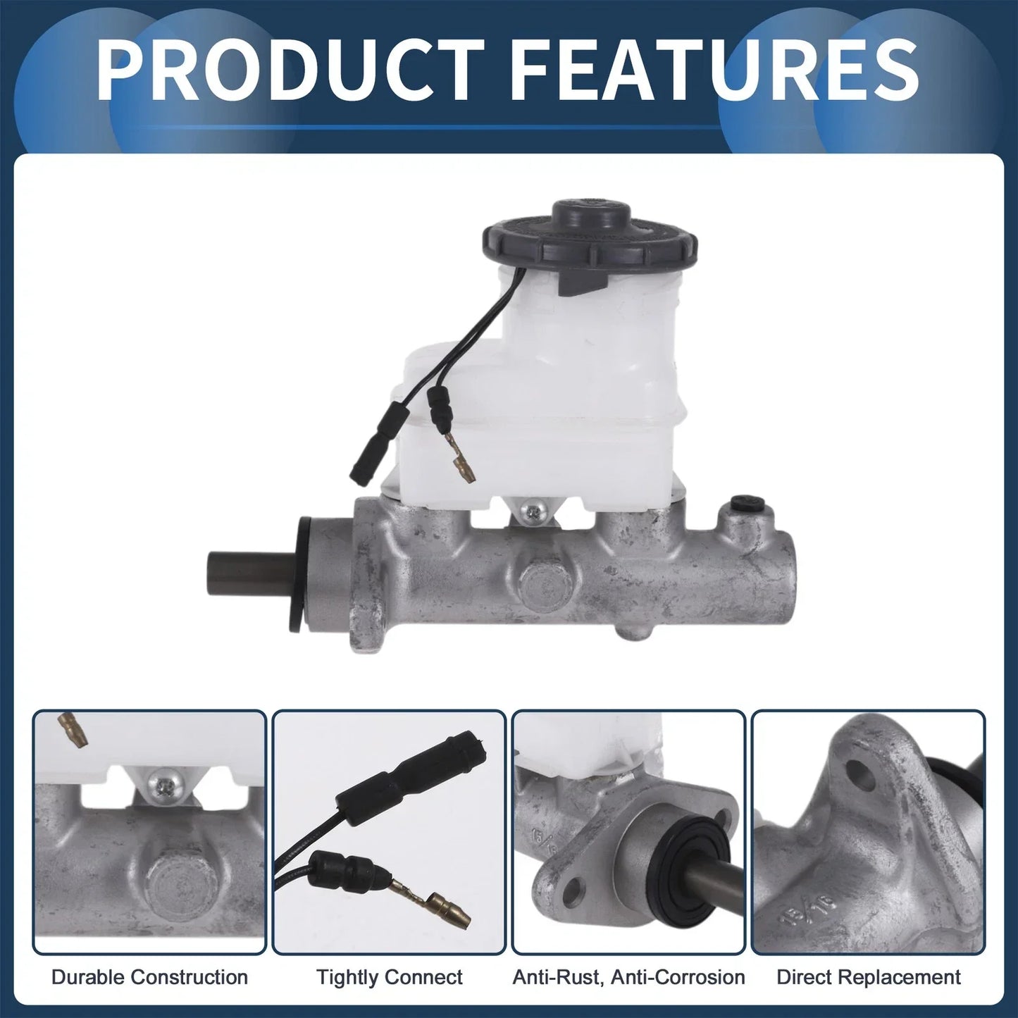 Brake Master Cylinder with Reservoir for Honda CR-V (1998)