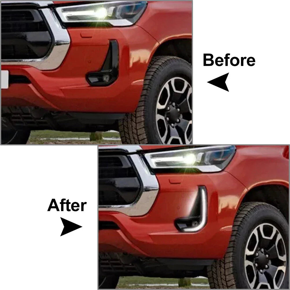 Daytime Running Light Turn Signal Lamp for Toyota Hilux (2020-2022)