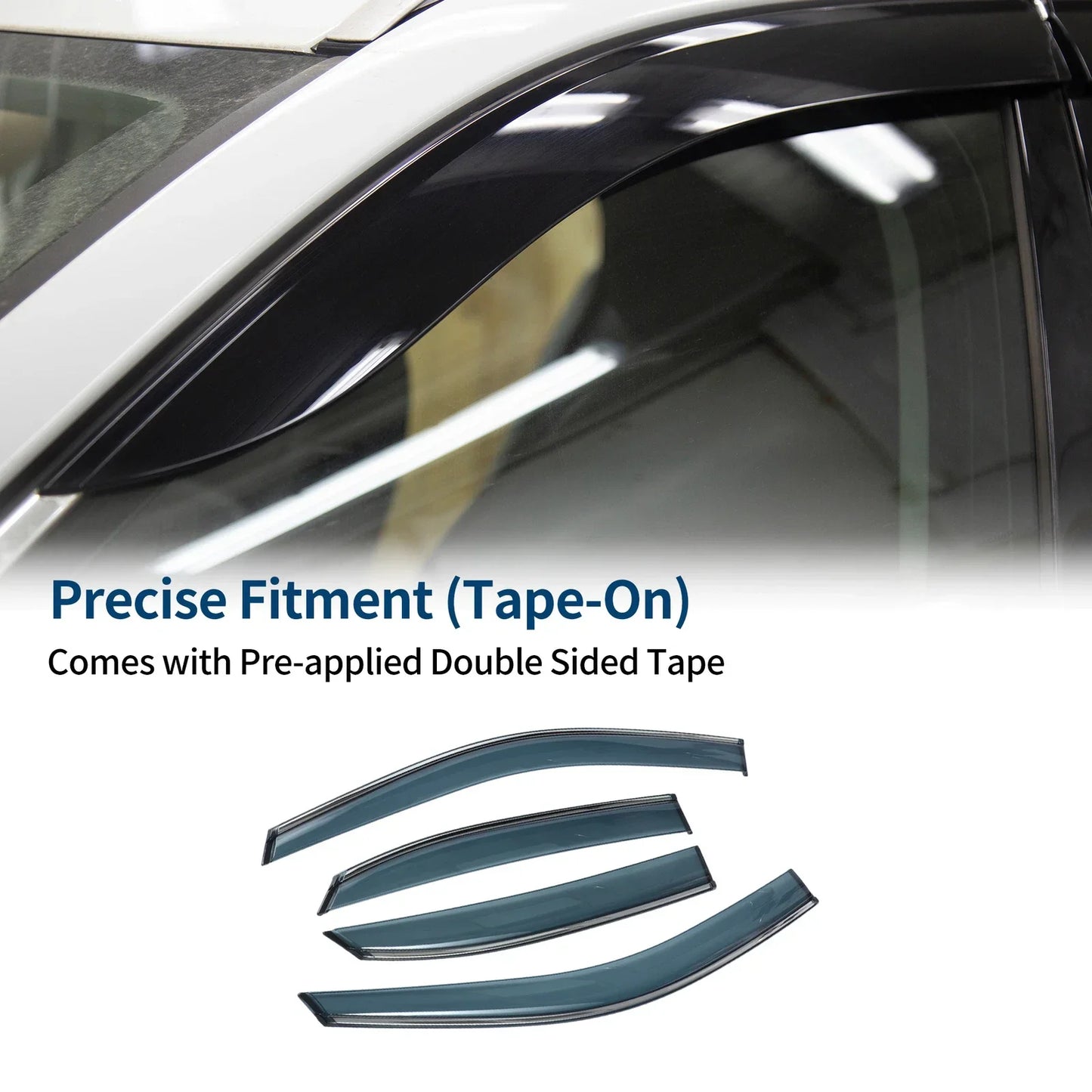 Window Deflectors for Lexus RX350 RX450h 2010-2015 Side Vent Visors