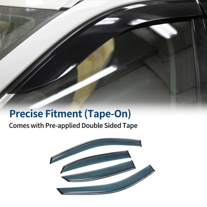 Window Deflectors for Lexus RX350 RX450h 2010-2015 Side Vent Visors