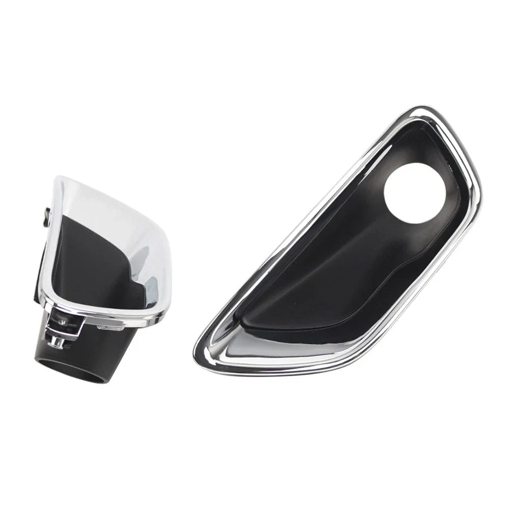 Fog Light Lamp Cover Bezel Chrome Trim for Jeep Grand Cherokee (2017-2021)