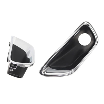Fog Light Lamp Cover Bezel Chrome Trim for Jeep Grand Cherokee (2017-2021)