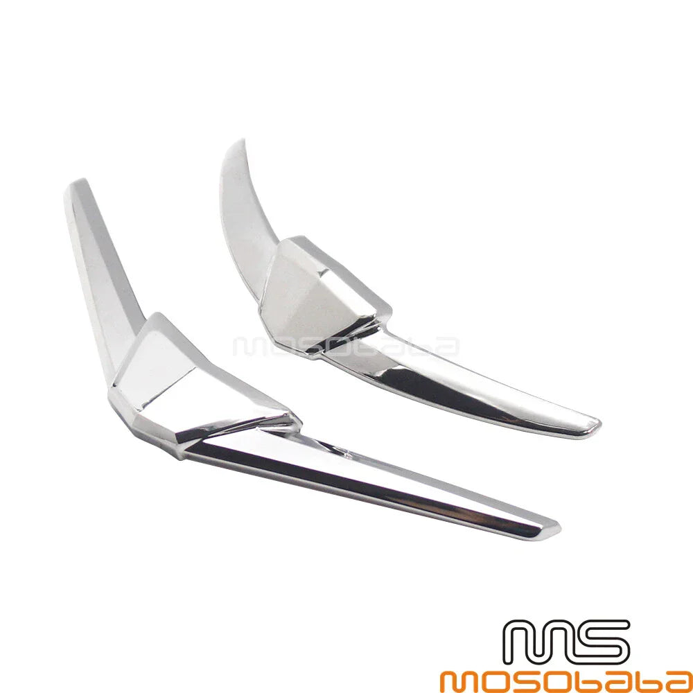Chrome Front Rear Fender Tip Trim Cover for Honda Goldwing GL1800 (2001-2023)
