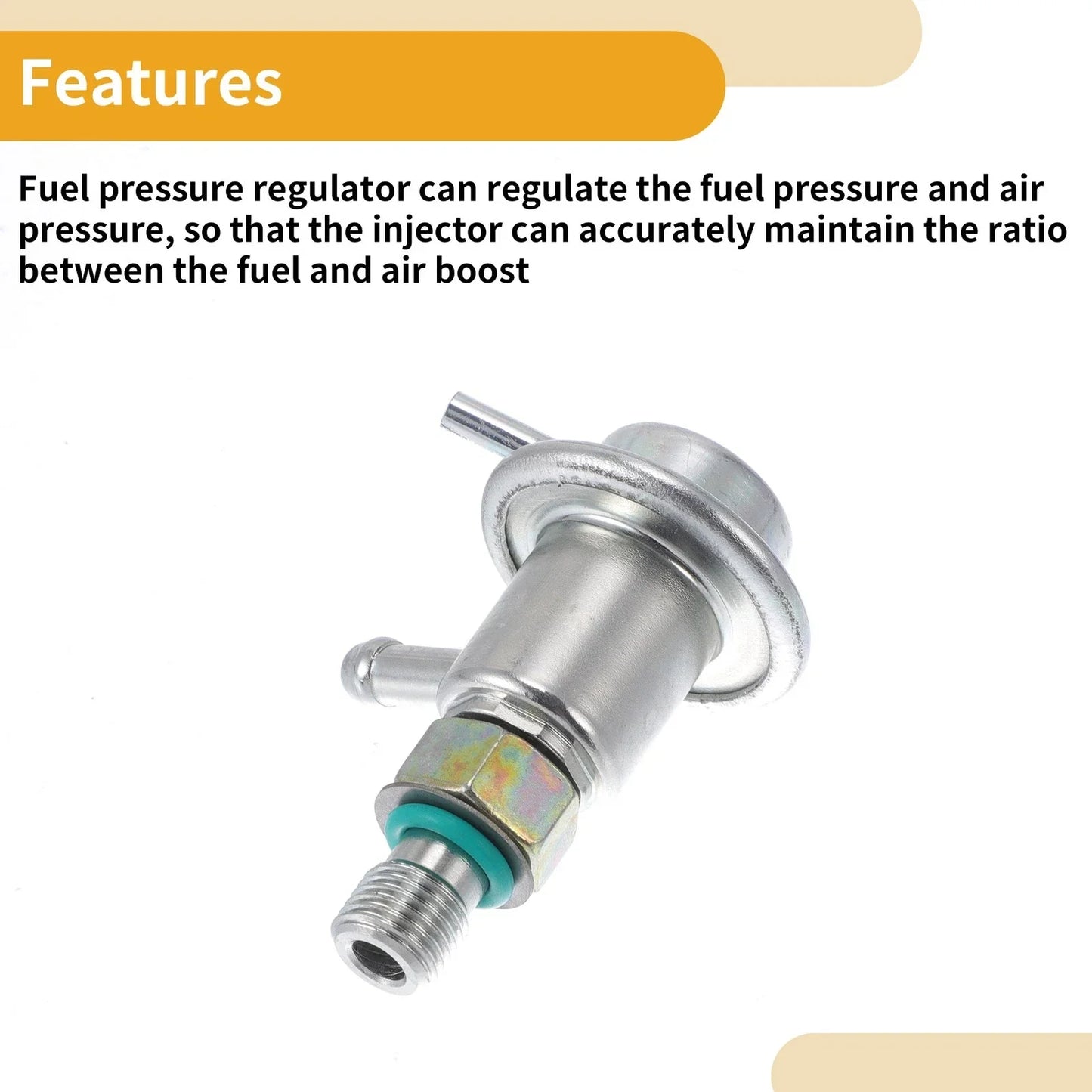 Fuel Pressure Regulator for Honda Odyssey (1999-2001) - Metal 1 x Unit