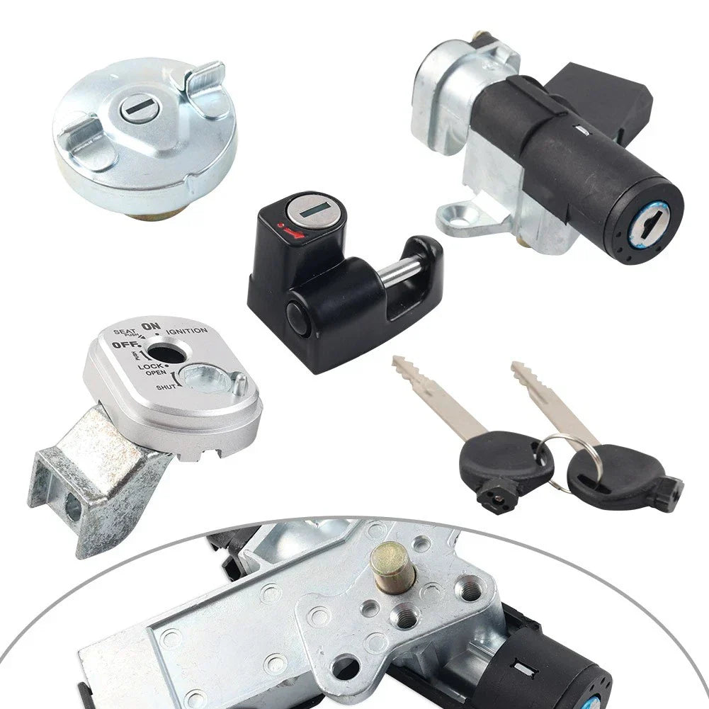 Ignition Switch Fuel Cap Lock Set for Honda Ruckus NPS50 (2003-2019)