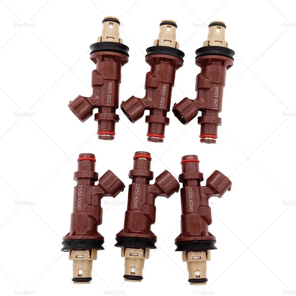 6PCS Fuel Injectors for Toyota Hilux Prado 5VZ-FE V6 3.4L (1996-2002)