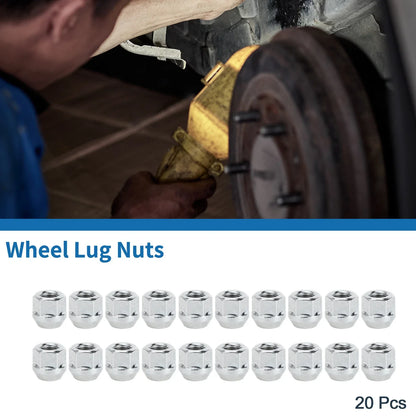 20 x M12x1.5mm Wheel Lug Nuts 20mm Length for Hyundai