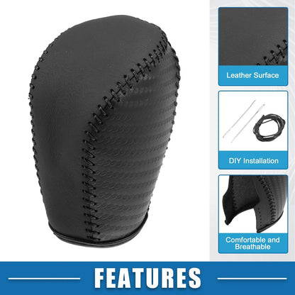 Gear Shifting Knob Cover for Honda Civic 10th Gen (2016-2021) Black