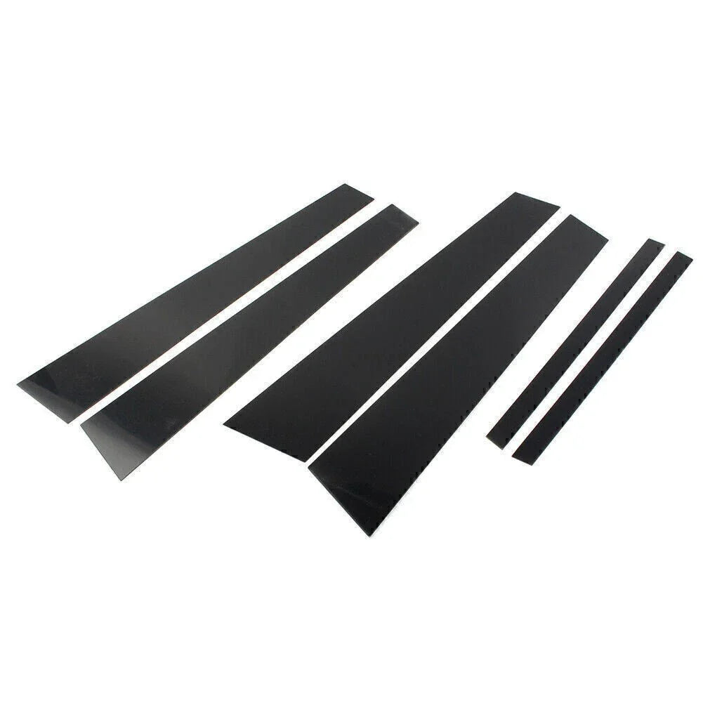 Black Door Trim Cover Kit for Honda Accord (2013-2017) - 6pcs