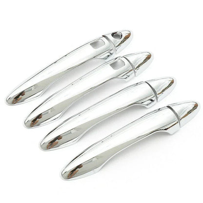 Silver Exterior Door Handle Covers for Kia Forte K3 (2013-2015) 2 x Set