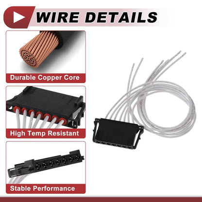 Right Tail Light Socket Wiring for Mercedes-Benz C-Class W204 (2007-2014)