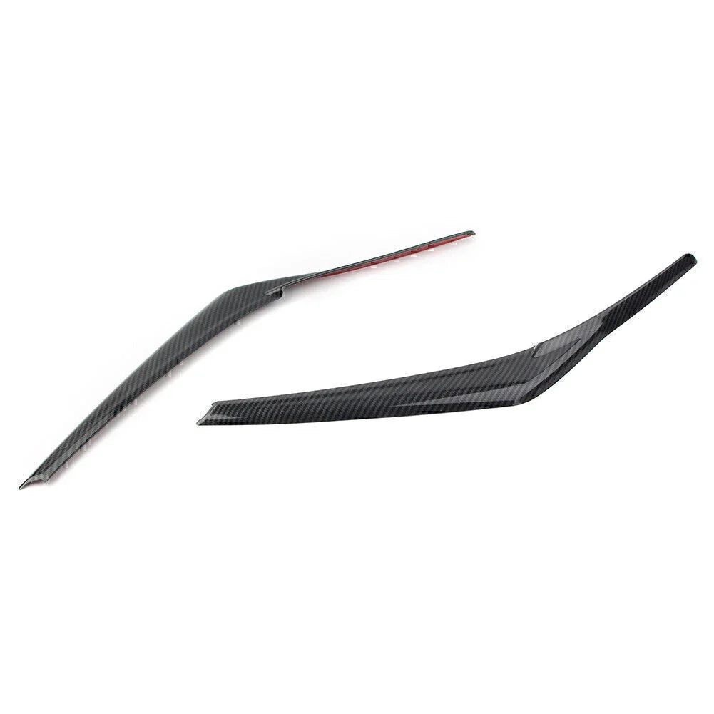 Black Headlight Eyebrow Trim for Toyota Camry SE XSE (2018-2024)