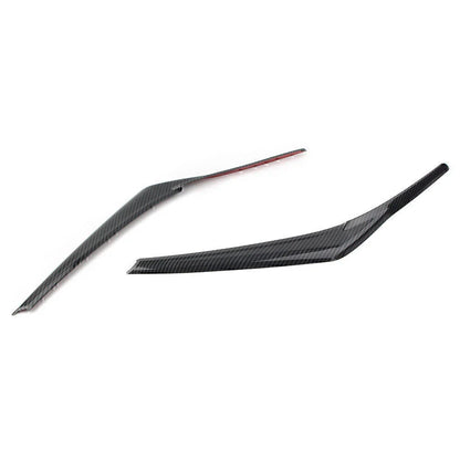 Black Headlight Eyebrow Trim for Toyota Camry SE XSE (2018-2024)