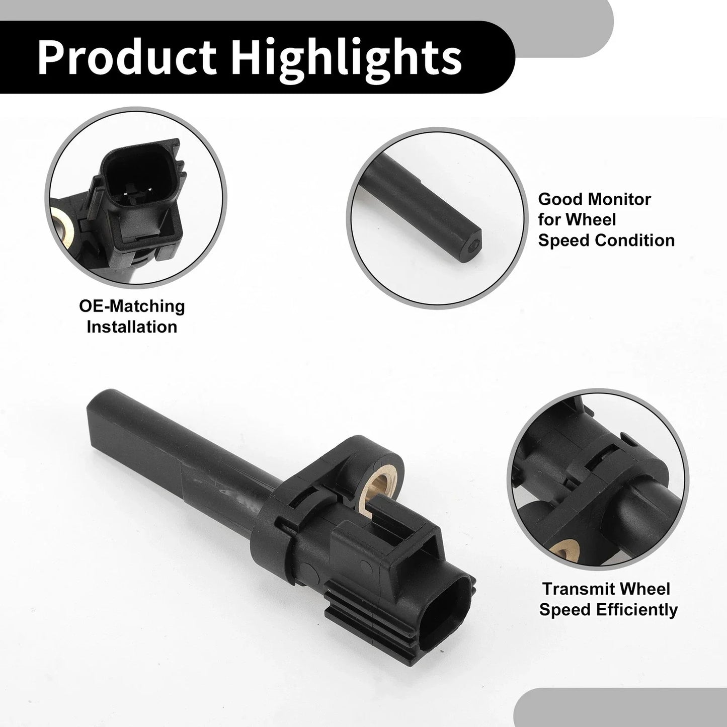 ABS Sensor for Dodge Durango 2004-2005 Rear Left or Right Side (2004-2005)