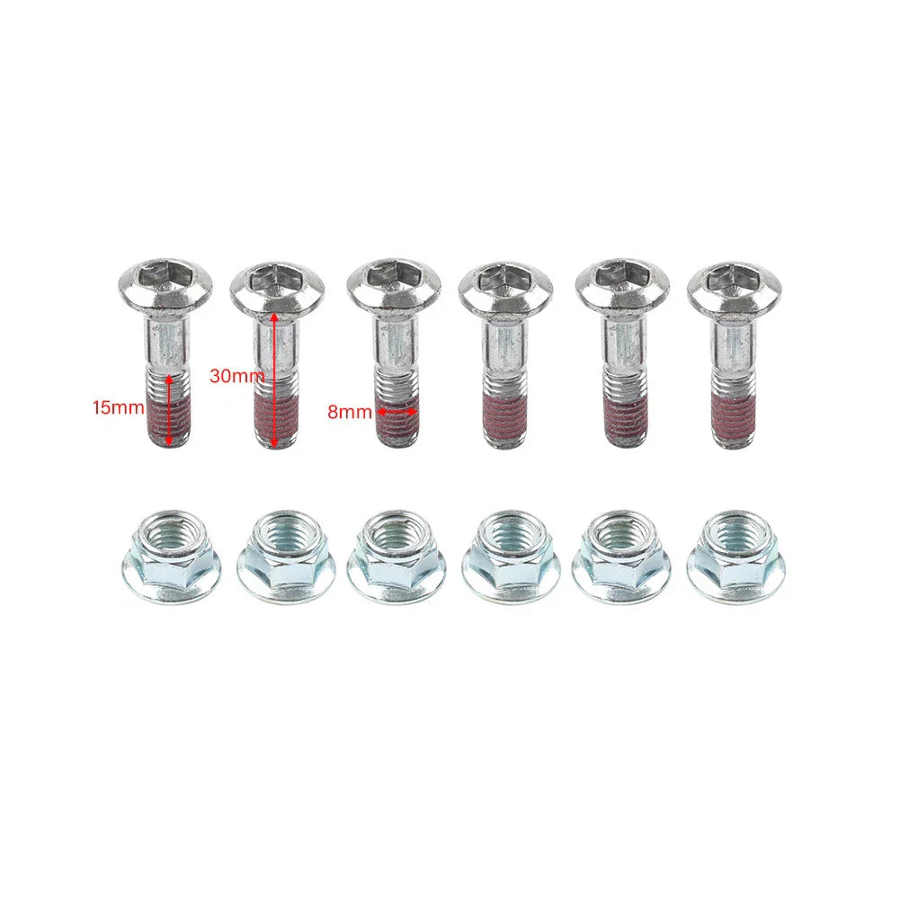 6 x M8*30 Sprocket Bolt Nut Kit for CR YZ KX RM CRF RMZ Dirt Bike