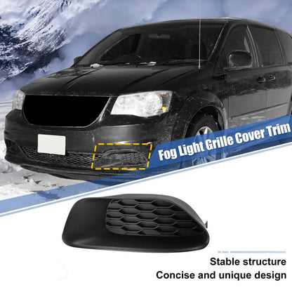 Front Right Fog Light Grille Cover for Dodge Grand Caravan (2011-2020)