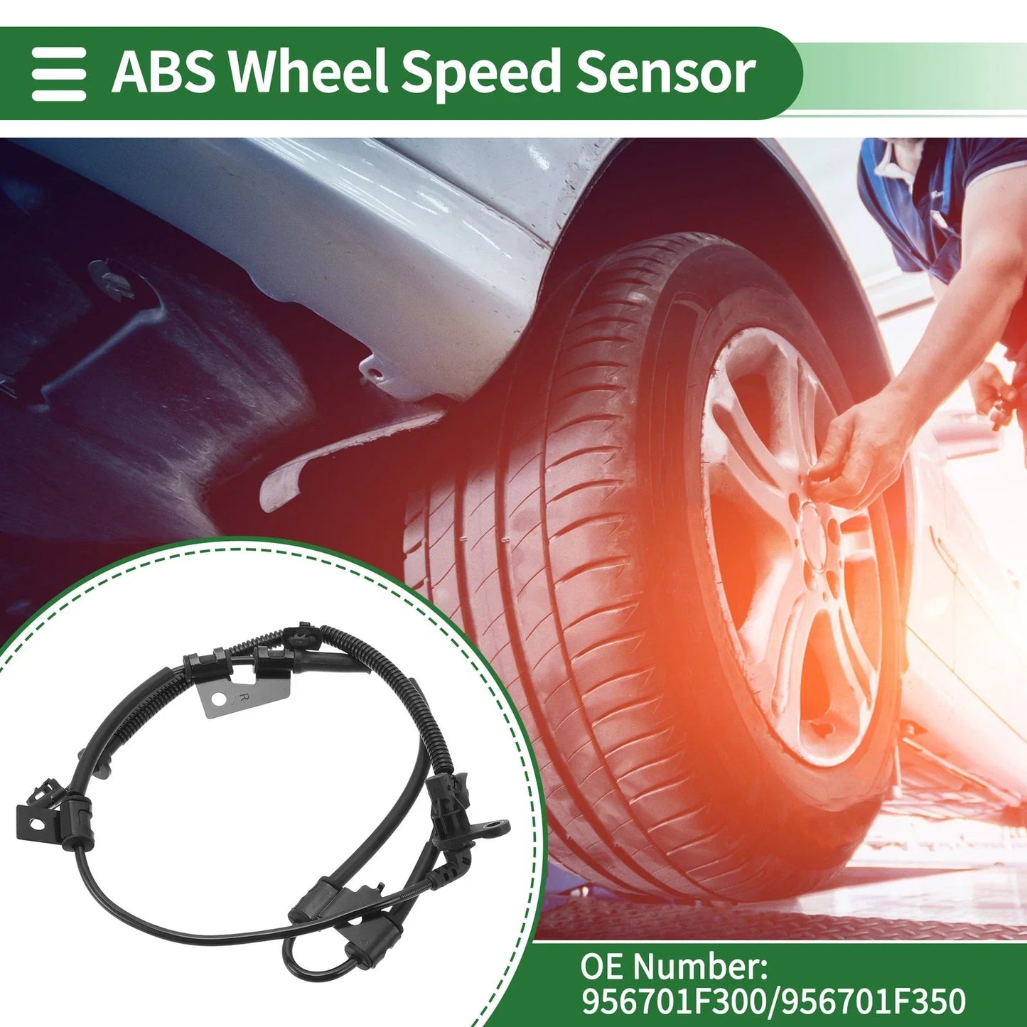 ABS Wheel Speed Sensor for Hyundai Tucson Left Front (2005-2010)