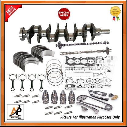 Engine Rebuild Kit with Inlet and Exhaust Camshaft for Mazda 3 6 CX-5 2.2