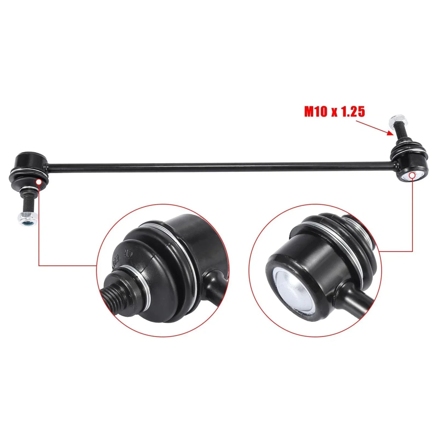 2 x Front Suspension Sway Bar End Links for Buick Terraza (2005-2007)