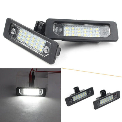 LED License Plate Tag Light for Ford Flex Taurus Focus Fusion Mustang (2009-2019)