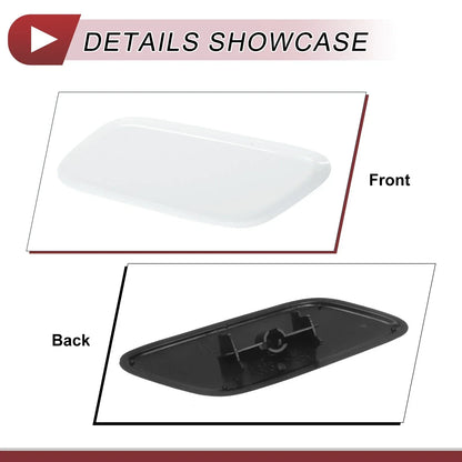 Front Left Washer Nozzle Cover for Honda CR-V MK3 Facelift (2009-2011) White