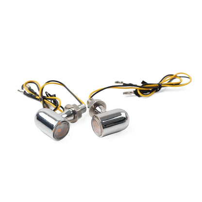 8mm Mini Turn Signal Lights for Bobber Cafe Racer