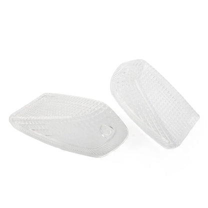Clear Rear Turn Signal Indicator Light Lens for KAWASAKI ZZR400 600 (1990-1992)