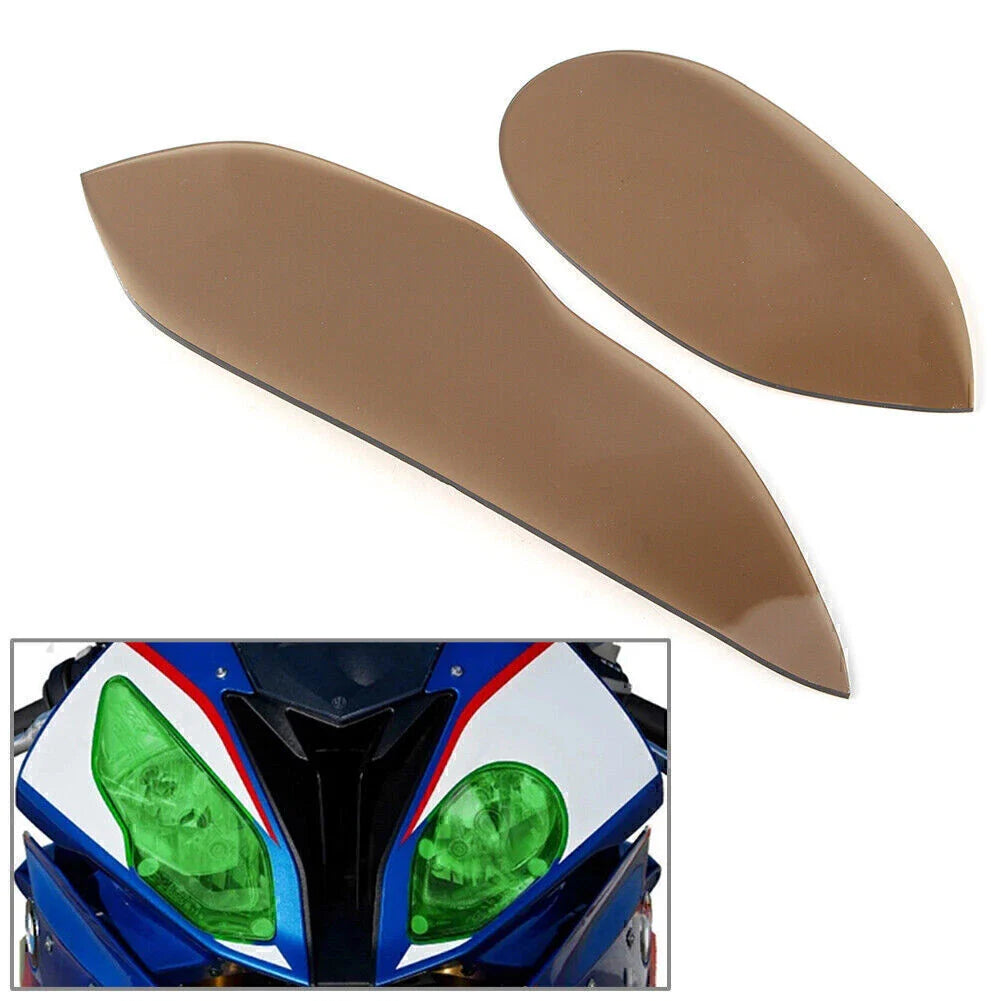 Front Headlight Guard Smoke Lens Cover for BMW S1000RR (2015-2018)