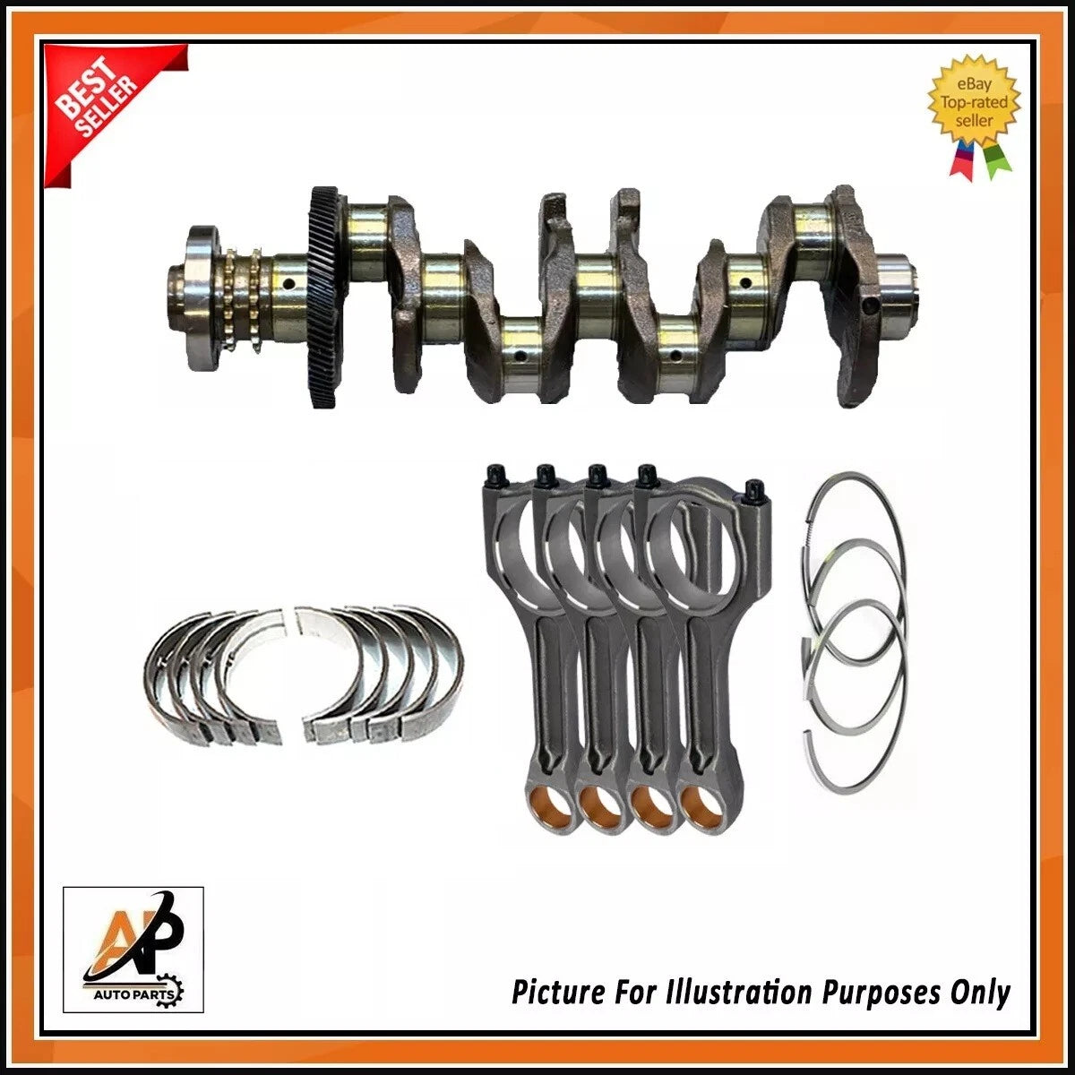 Crankshaft Rebuild Kit for BMW 5 Series 518D 520D 2.0 Diesel (2008–2016)