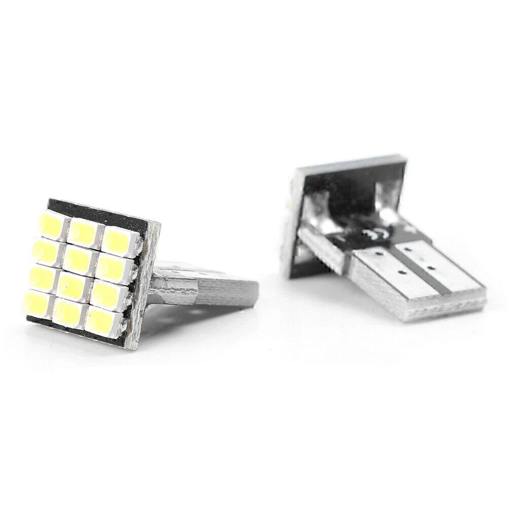 10 x T10 1206 12 SMD Car Map Reading Bulbs