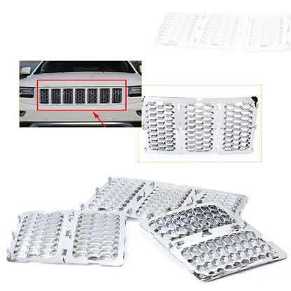 Grille Mesh Insert Trim for 2016-2019 Jeep Grand Cherokee Chrome