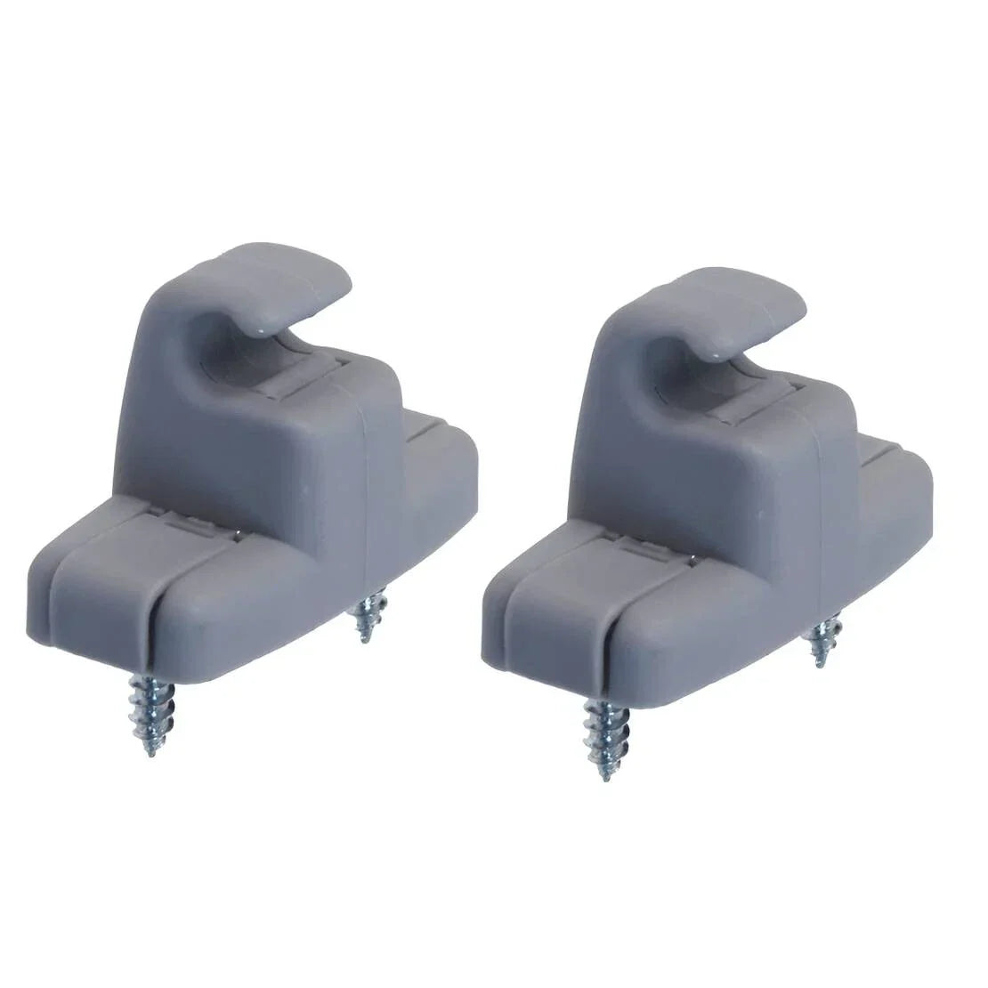2 x Sun Visor Holder Hook Clips for BMW E38 E39 E53 (1995-2006)