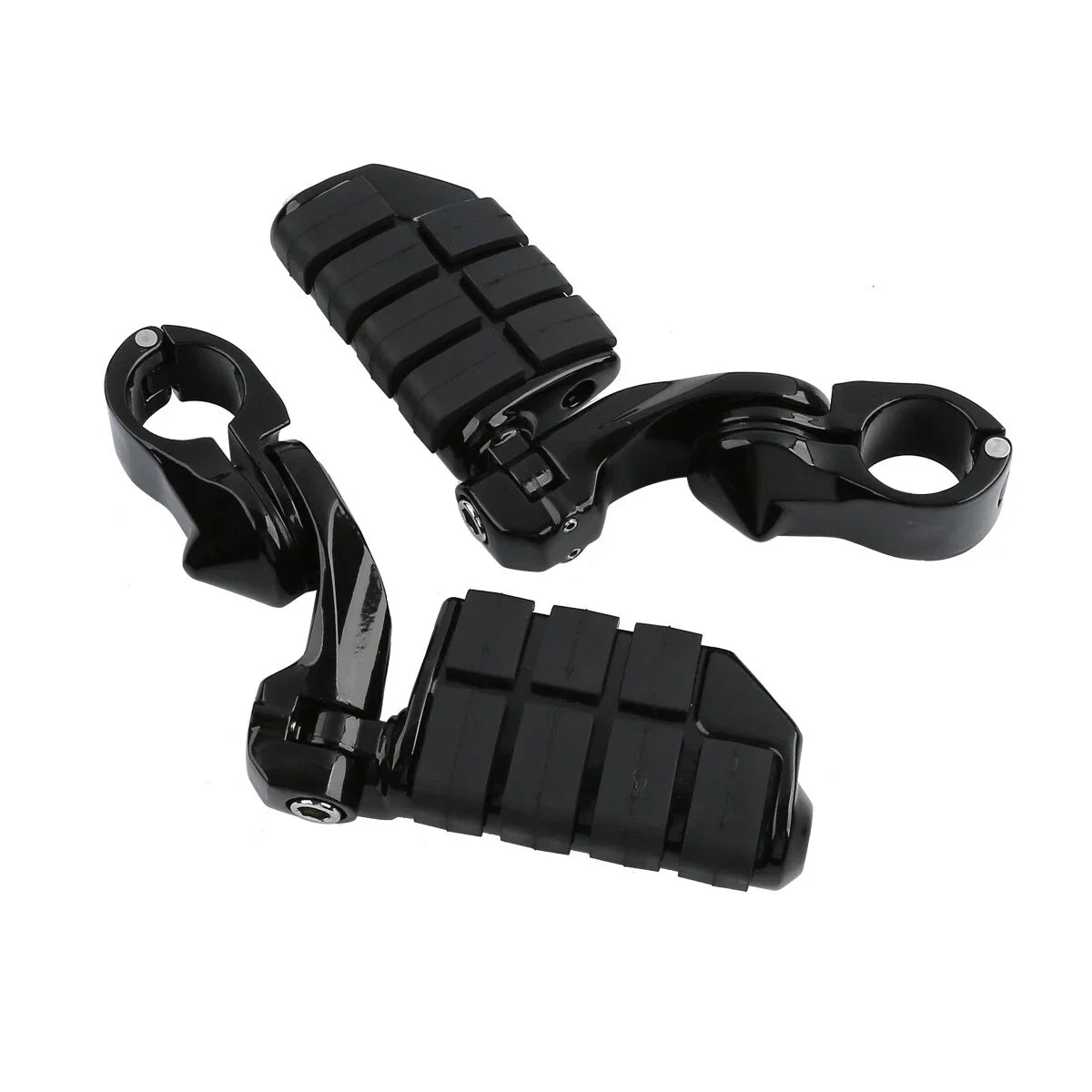 Black Highway Engine Guard Bar Footpeg for Harley Electra Street Glide (09-24)