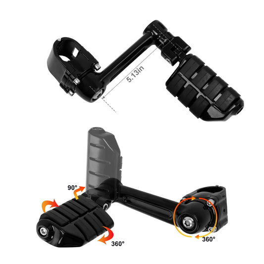 Adjustable Highway Footpegs Clamps for Honda Goldwing GL 1800 (2001-2023)