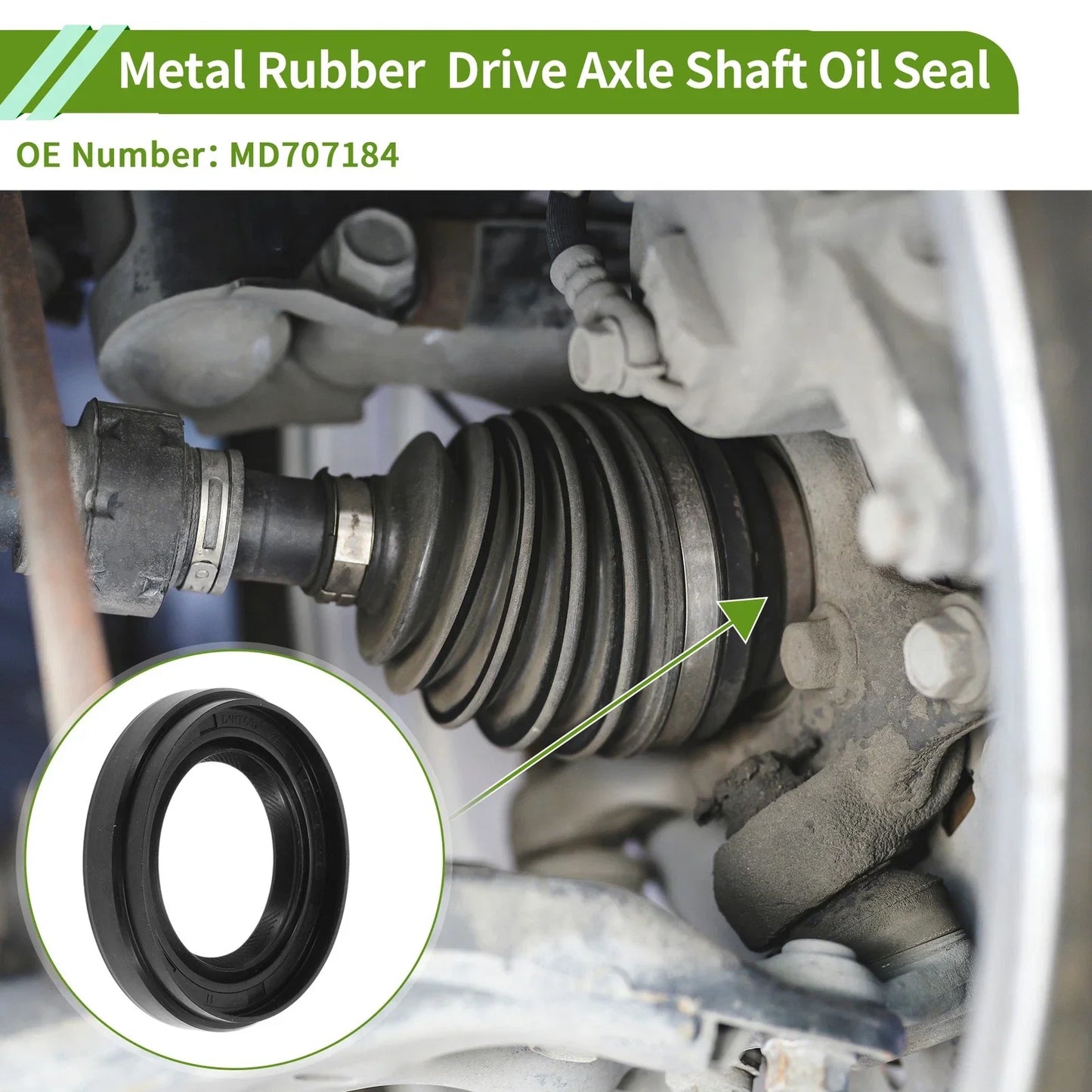 Half Shaft Drive Axle Oil Seal for Hyundai Accent (1995-1998)