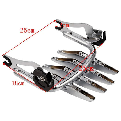 Sissy Bar Pad & Luggage Rack Dock Hardware for Harley Touring (2009-2013)